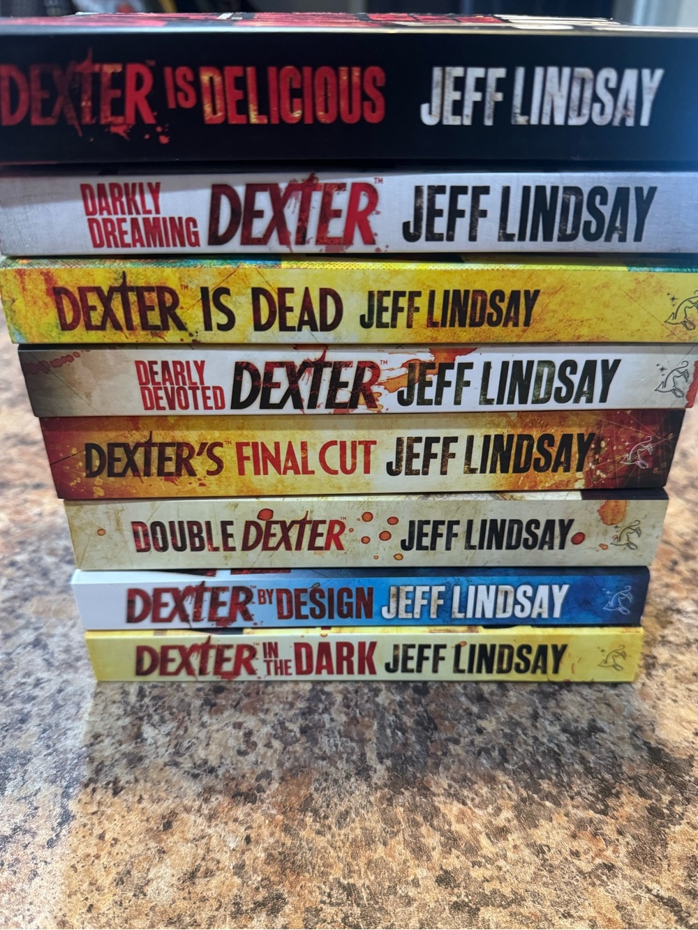 Dexter Book Set series by Jeff Lindsay - excellent condition.